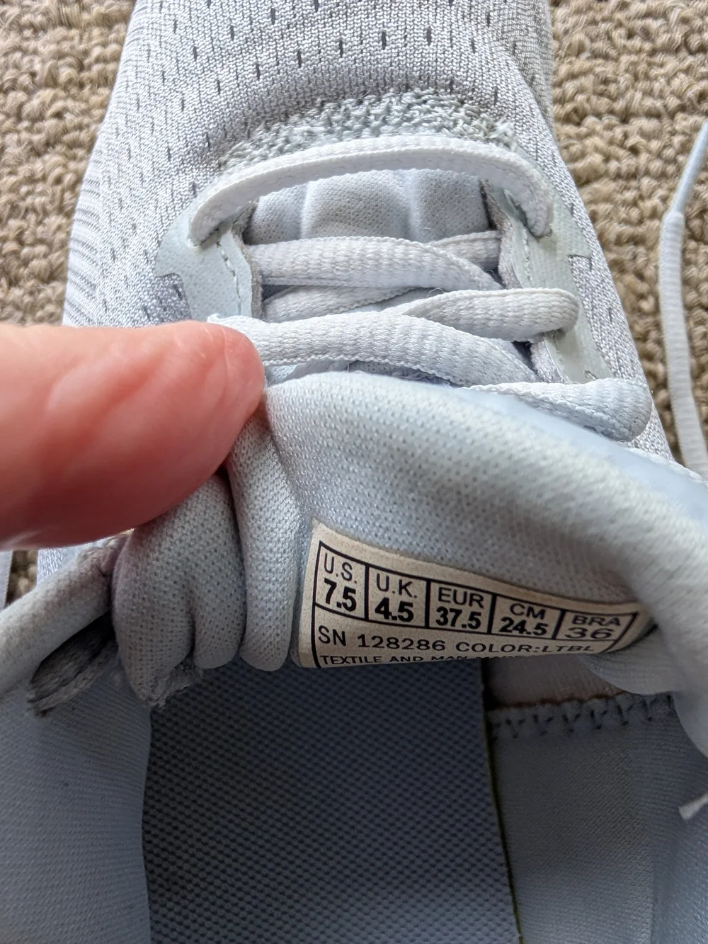 Skechers Light Gray Women's Athletic Sneakers